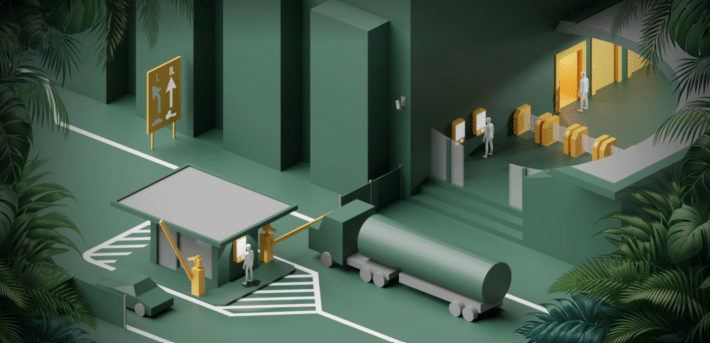 Modern technology in&nbsp;logistics: how&nbsp;M2C Innovis and&nbsp;Cominfo made the entrance to&nbsp;the Lenzing Biocel Paskov site more efficient