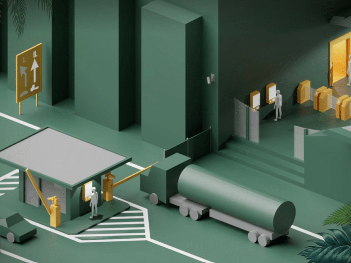 Modern technology in&nbsp;logistics: how&nbsp;M2C Innovis and&nbsp;Cominfo made the entrance to&nbsp;the Lenzing Biocel Paskov site more efficient