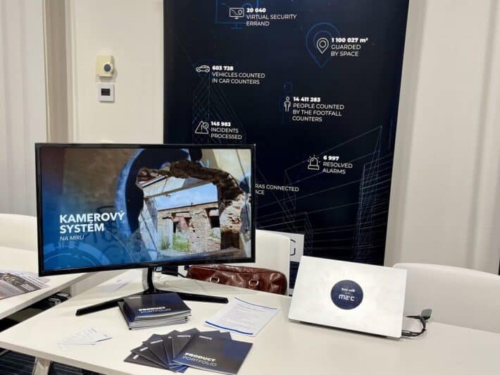 M2C Innovis představilo centrrum vzdáleného dohledu SPACE na&nbsp;konferenci Ochrana měkkých cílů 2025 